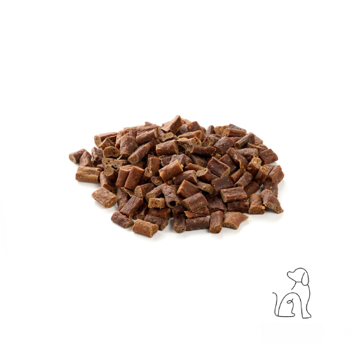 Ziegen-Sticks-Trainingssnacks für Hunde: Handliche Leckerli aus natürlichem Ziegenfleisch, ohne Konservierungsmittel und chemische Zusätze, ideal für Training und Belohnung.