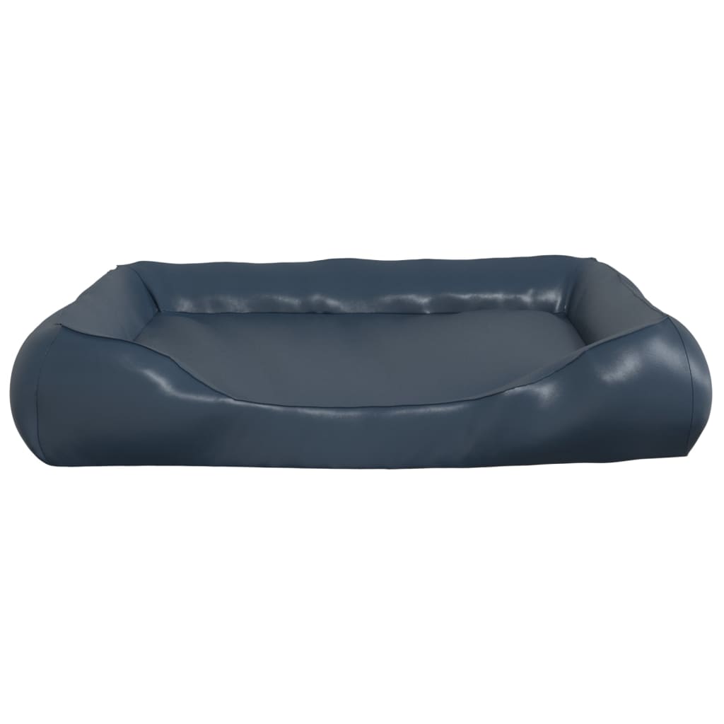 Hundebett Dunkelblau 80x68x23 cm Kunstleder