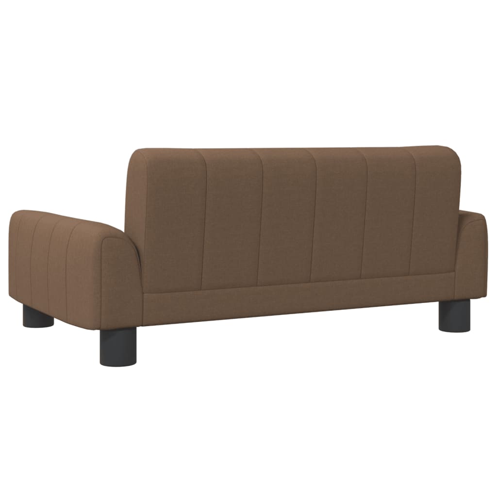 Hundebett Braun 70x45x30 cm Stoff