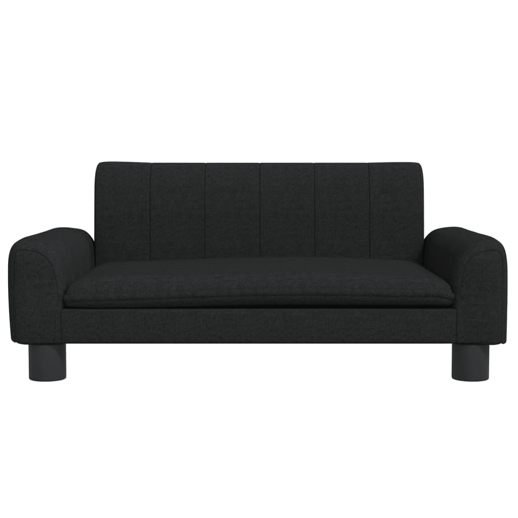 Hundebett Schwarz 70x45x30 cm Stoff