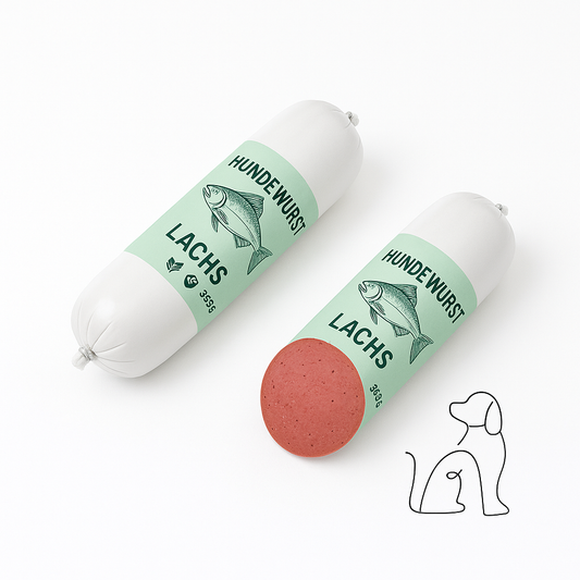 Fleischwurst für Hunde - Schmackhaft und gesund – vielseitig verwendbar.

Glutenfrei – Zuckerfrei – Getreidefrei – Single-Protein